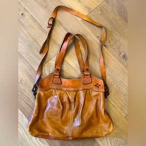 Patricia Nash Genuine Leather Napoli bag - shoulder and crossbody straps